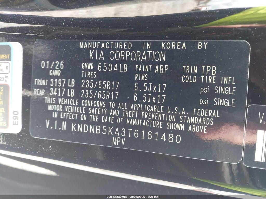 KNDNB5KA3T6161480 2026 KIA CARNIVAL MPV HYBRID photo no. 9