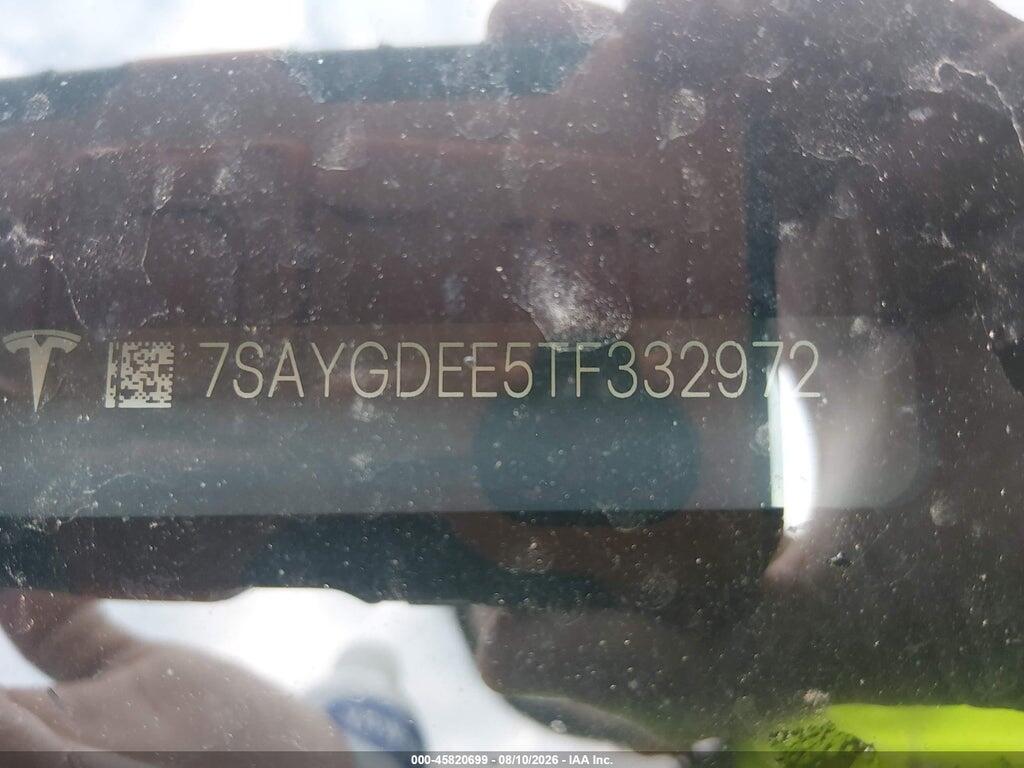 7SAYGDEE5TF332972 2026 TESLA MODEL Y photo no. 9