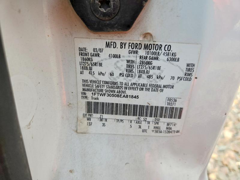 2008 FORD F350 SRW SUPER DUTY — Фото 12 из 12