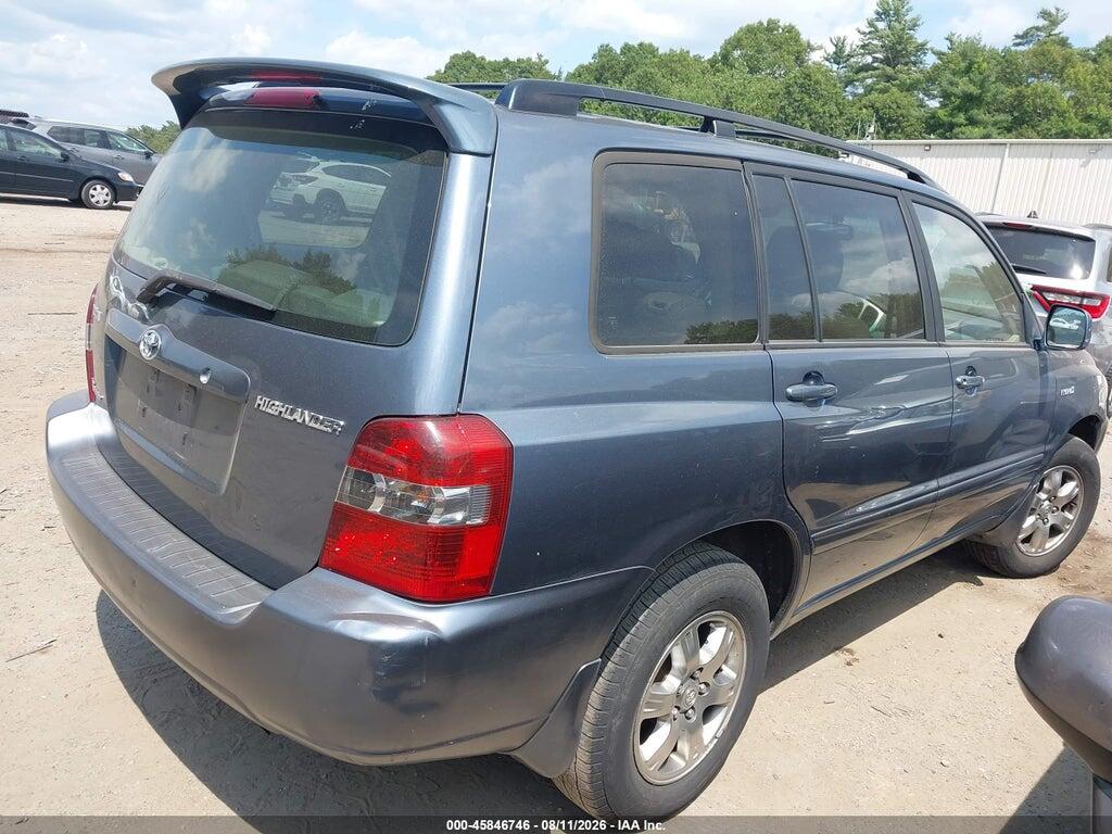 JTEEP21A240033443 2004 TOYOTA HIGHLANDER photo no. 4