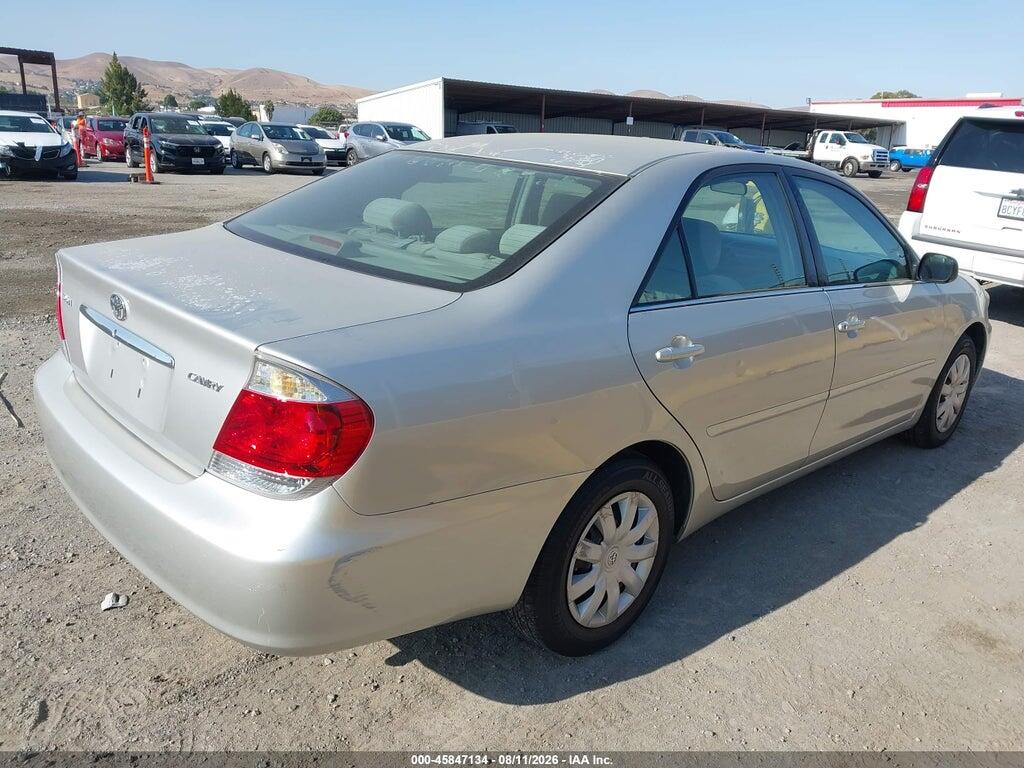 4T1BE32K65U577329 2005 TOYOTA CAMRY photo no. 4