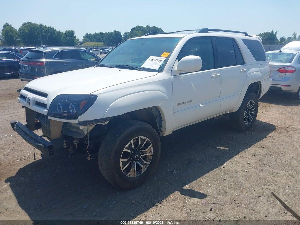 JTEBU17R958030321 2005 TOYOTA 4RUNNER photo no. 2
