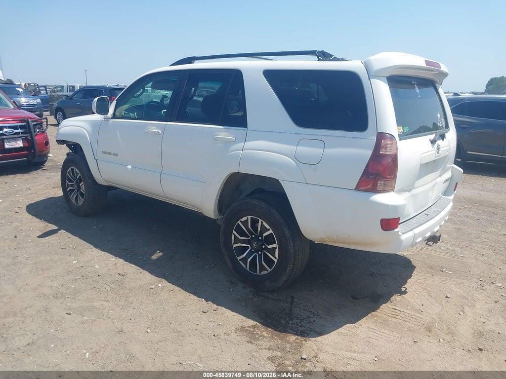 JTEBU17R958030321 2005 TOYOTA 4RUNNER photo no. 3