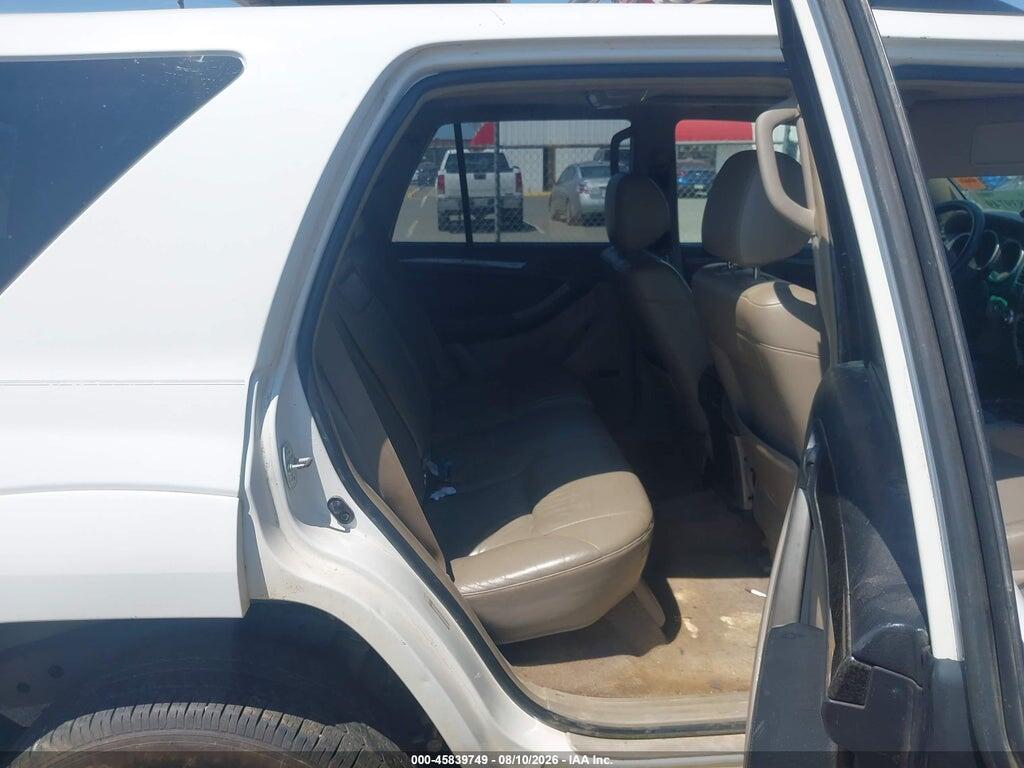 JTEBU17R958030321 2005 TOYOTA 4RUNNER photo no. 8