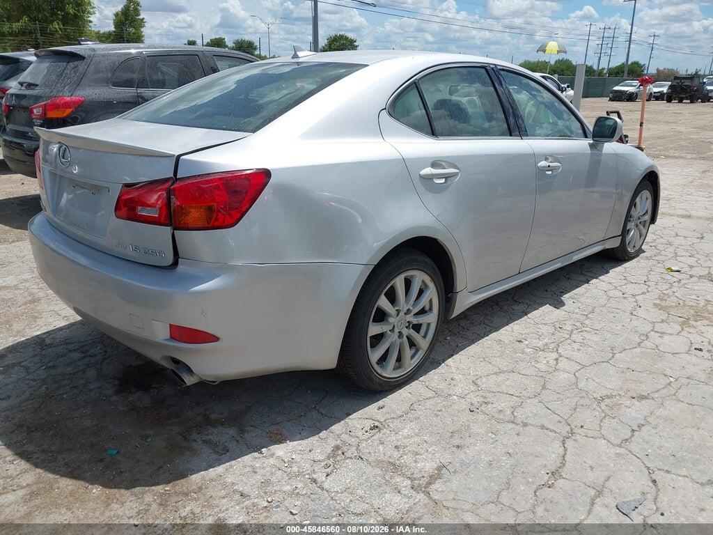 JTHCK262872012082 2007 LEXUS IS 250 photo no. 4