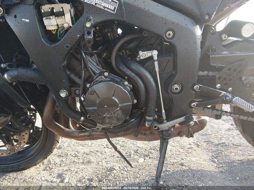 JH2PC40408M101650 2008 HONDA CBR600 photo no. 9