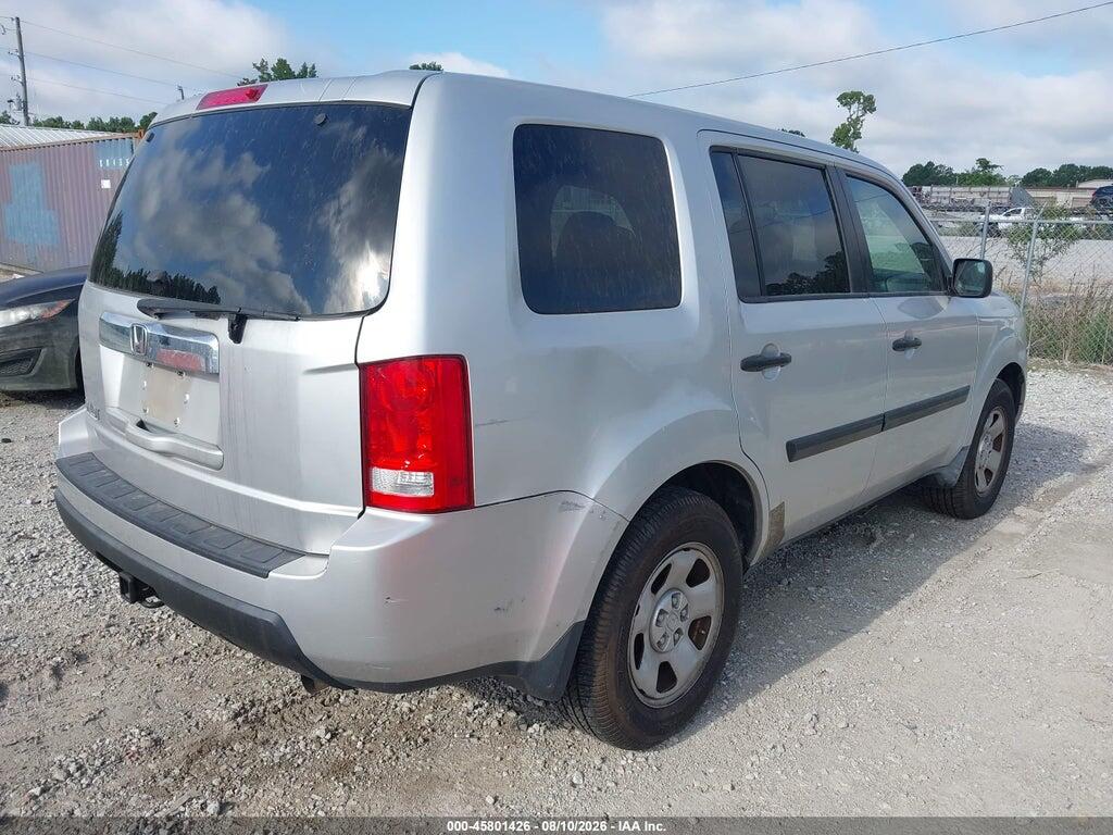 5FNYF38219B013461 2009 HONDA PILOT photo no. 4