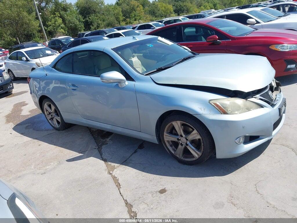 JTHFF2C27A2512411 2010 LEXUS IS 250C photo no. 1