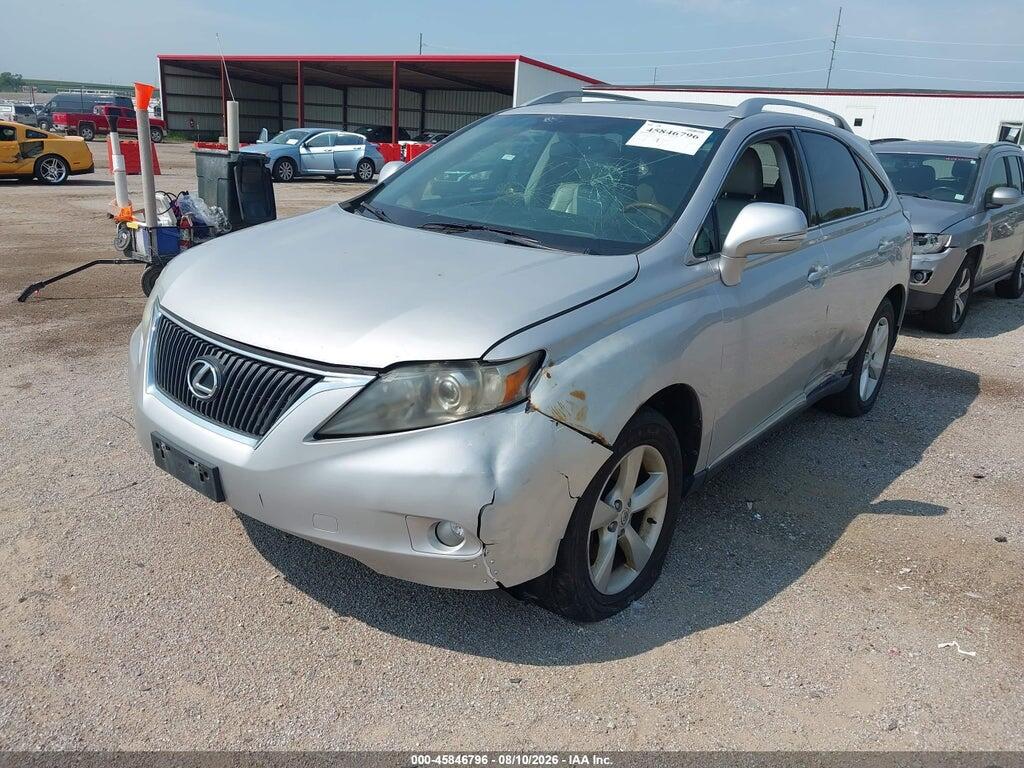 2T2BK1BA8AC008042 2010 LEXUS RX 350 photo no. 2