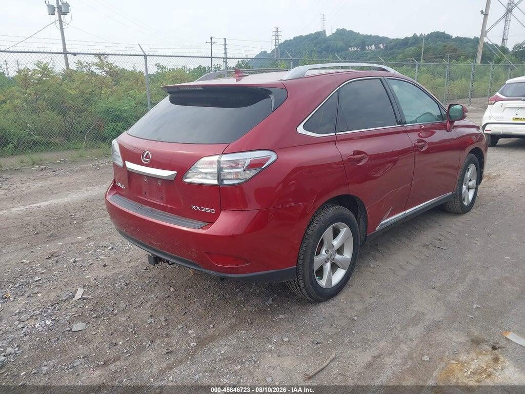 2T2BK1BA7AC028749 2010 LEXUS RX 350 photo no. 4