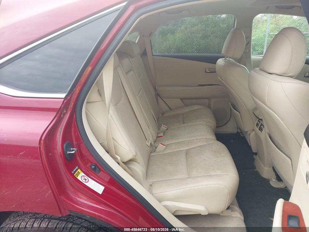 2T2BK1BA7AC028749 2010 LEXUS RX 350 photo no. 8