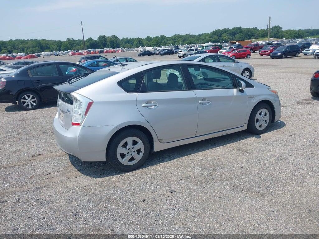 JTDKN3DU5A0108186 2010 TOYOTA PRIUS photo no. 4