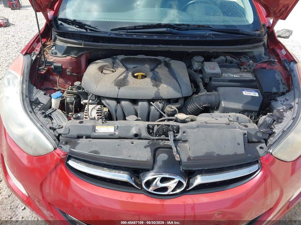 KMHDH4AE1BU108601 2011 HYUNDAI ELANTRA photo no. 10