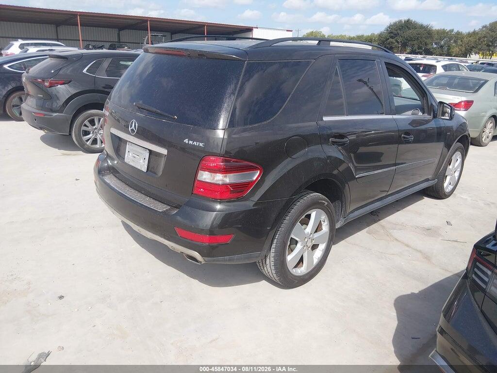 4JGBB8GB9BA641682 2011 MERCEDES-BENZ ML 350 photo no. 4