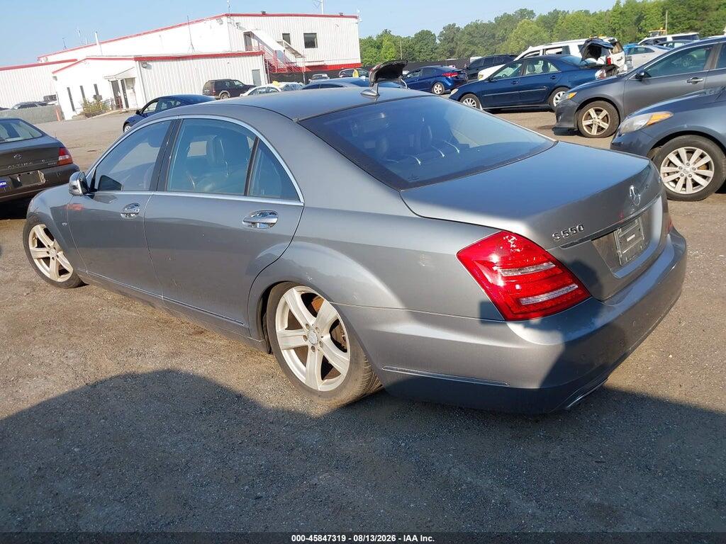 WDDNG9EB1CA467755 2012 MERCEDES-BENZ S 550 photo no. 3