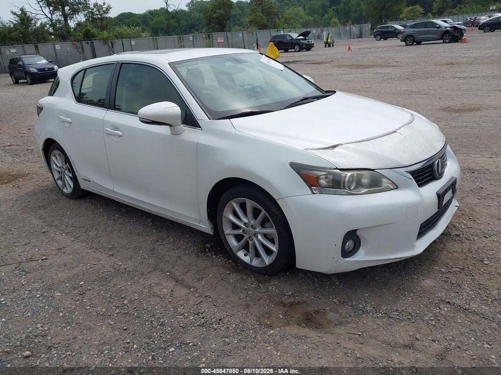 2012 LEXUS CT 200H JTHKD5BH9C2055289