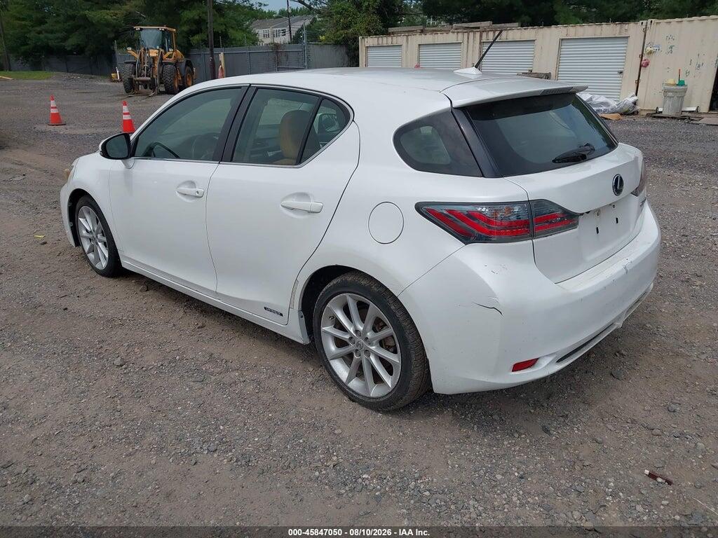 JTHKD5BH9C2055289 2012 LEXUS CT 200H photo no. 3