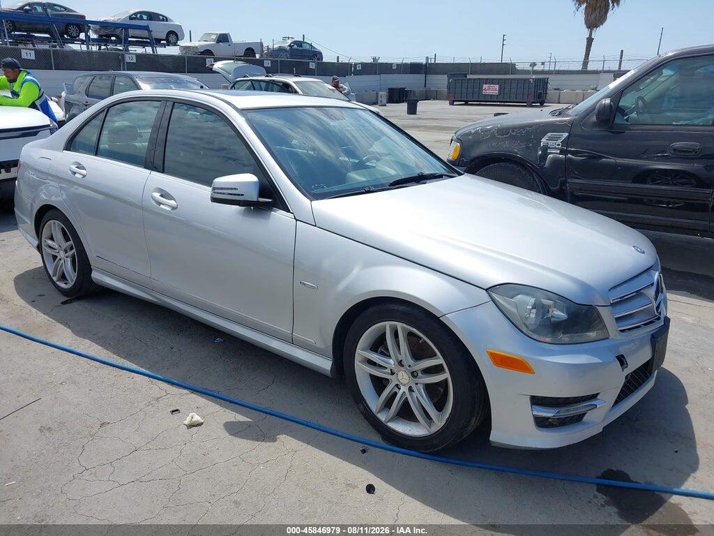 WDDGF4HB1CA674849 2012 MERCEDES-BENZ C 250 photo no. 1