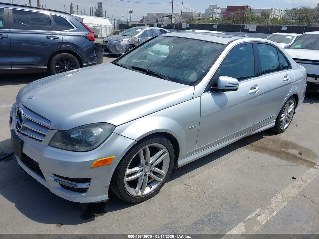 WDDGF4HB1CA674849 2012 MERCEDES-BENZ C 250 photo no. 2