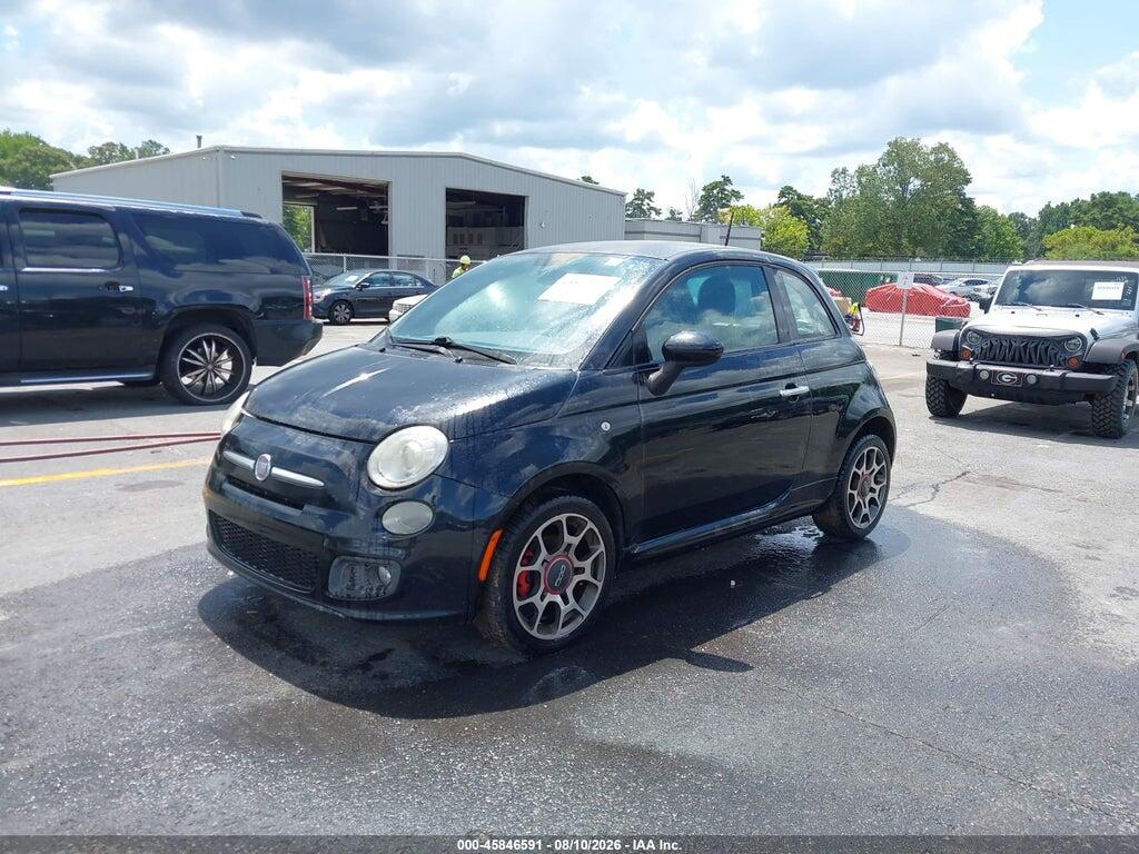3C3CFFBR7CT101932 2012 FIAT 500 photo no. 2