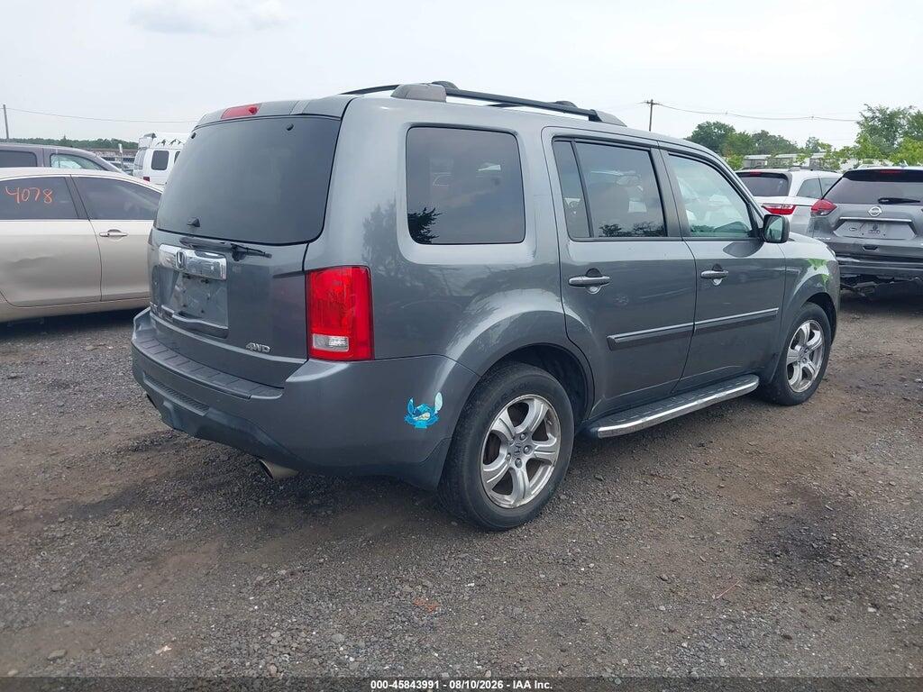 5FNYF4H58CB071459 2012 HONDA PILOT photo no. 4