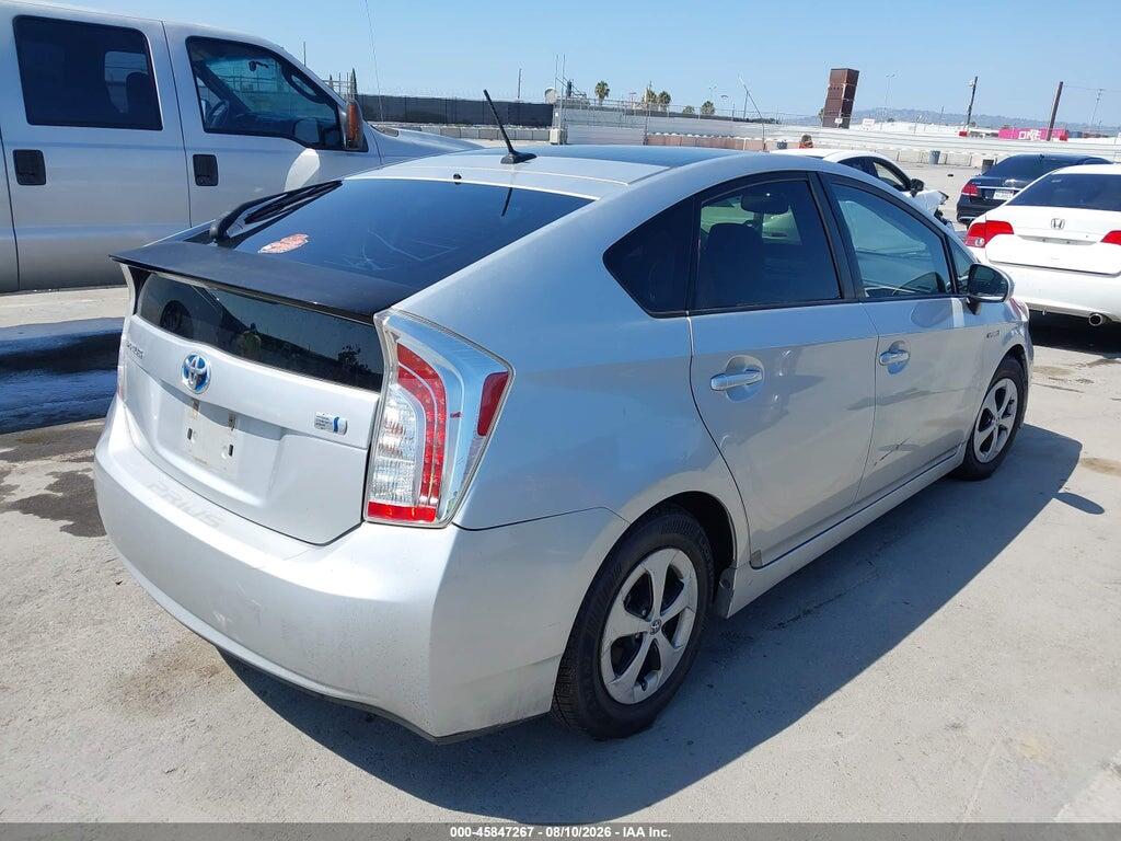 JTDKN3DU3D5558135 2013 TOYOTA PRIUS photo no. 4
