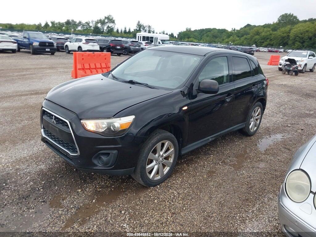 4A4AP3AUXDE009566 2013 MITSUBISHI OUTLANDER SPORT photo no. 2