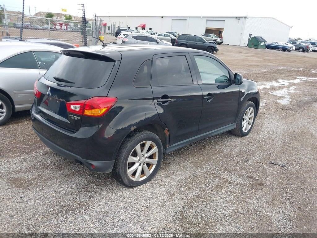 4A4AP3AUXDE009566 2013 MITSUBISHI OUTLANDER SPORT photo no. 4
