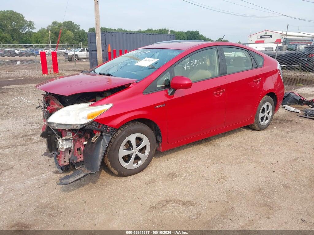 JTDKN3DU8D5651314 2013 TOYOTA PRIUS photo no. 2