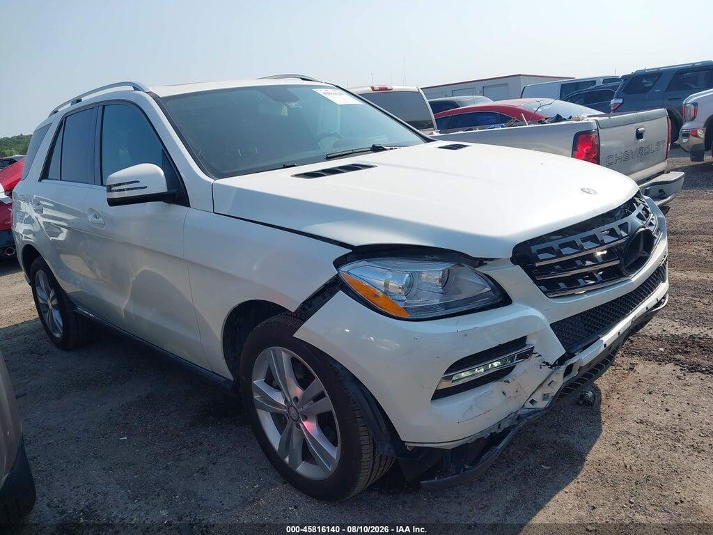 4JGDA5JB9DA157730 2013 MERCEDES-BENZ ML 350 photo no. 1