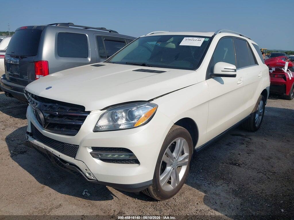 4JGDA5JB9DA157730 2013 MERCEDES-BENZ ML 350 photo no. 2