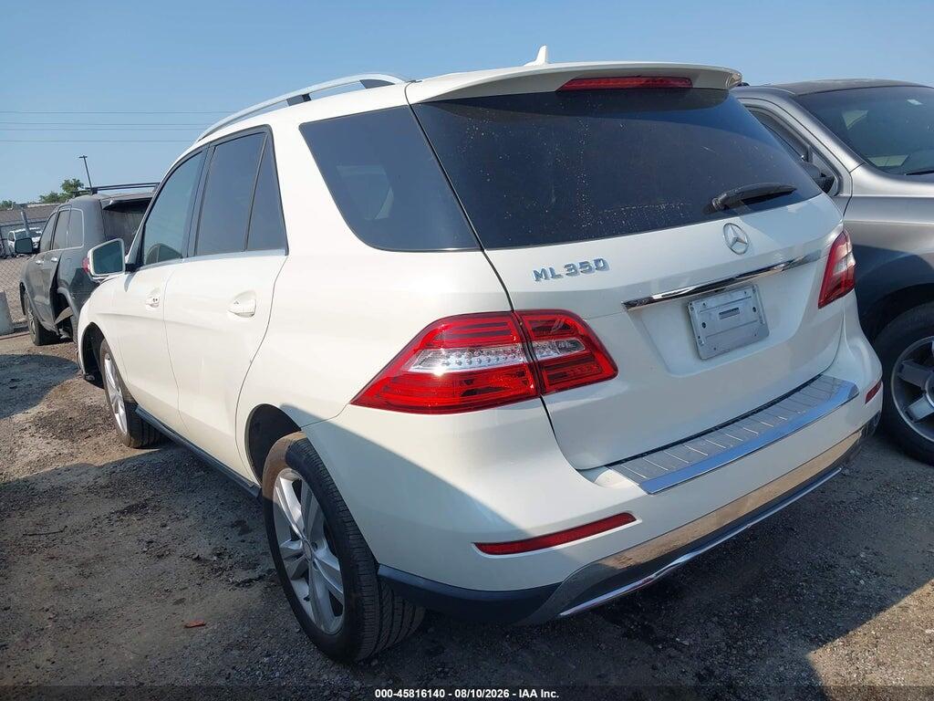 4JGDA5JB9DA157730 2013 MERCEDES-BENZ ML 350 photo no. 3
