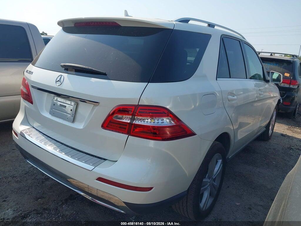 4JGDA5JB9DA157730 2013 MERCEDES-BENZ ML 350 photo no. 4