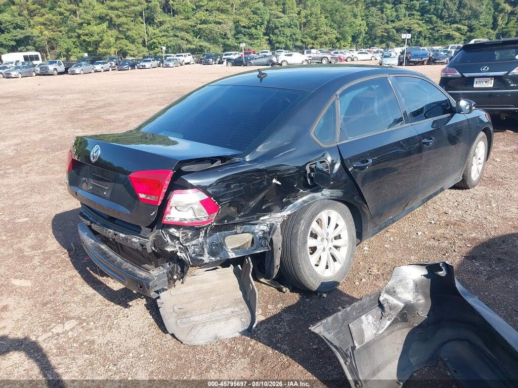 1VWAH7A31DC073801 2013 VOLKSWAGEN PASSAT photo no. 4