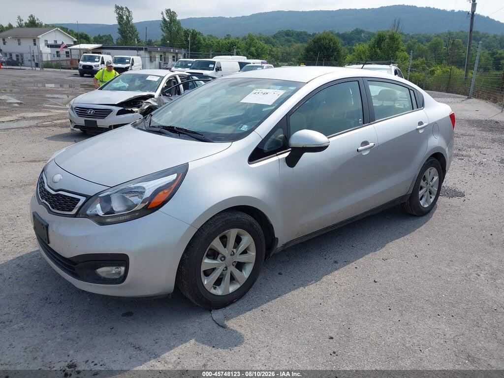 KNADN4A35D6242365 2013 KIA RIO photo no. 2
