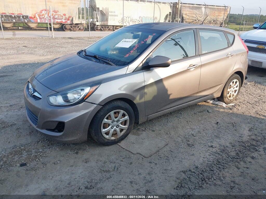 KMHCT5AE4EU154184 2014 HYUNDAI ACCENT photo no. 2