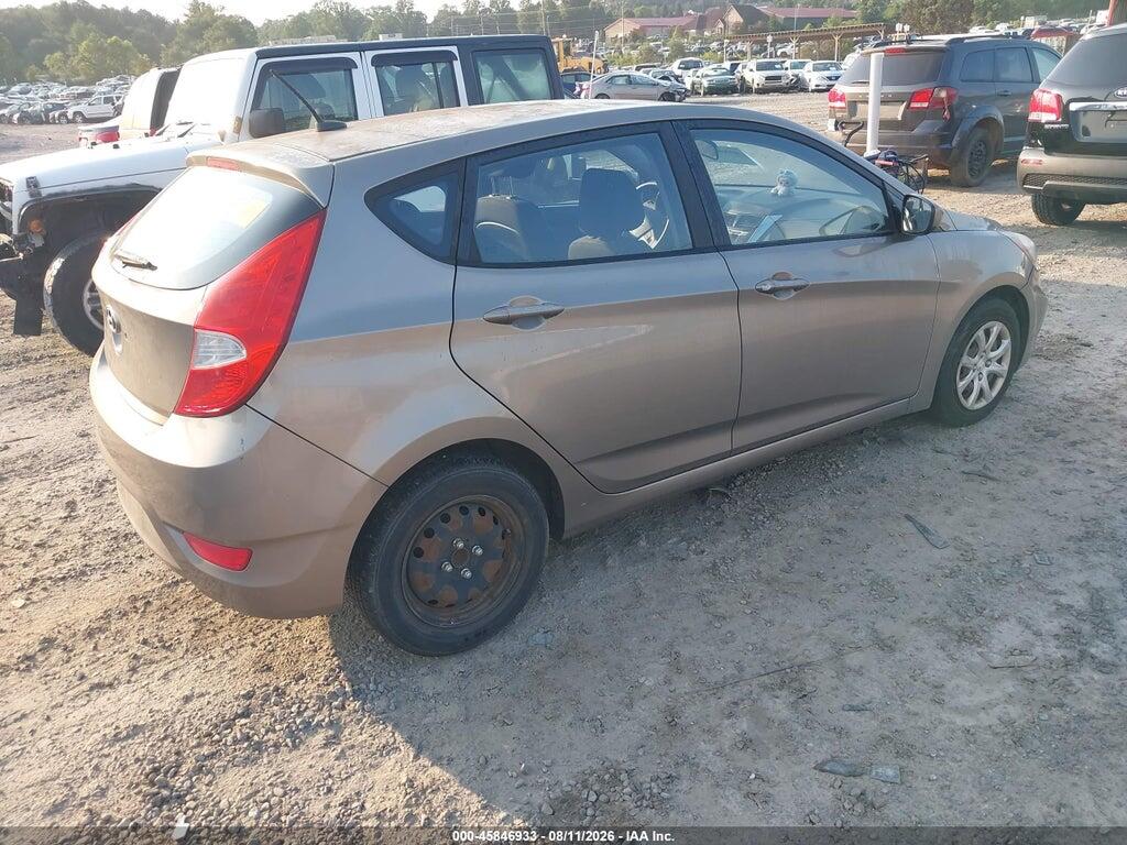 KMHCT5AE4EU154184 2014 HYUNDAI ACCENT photo no. 4