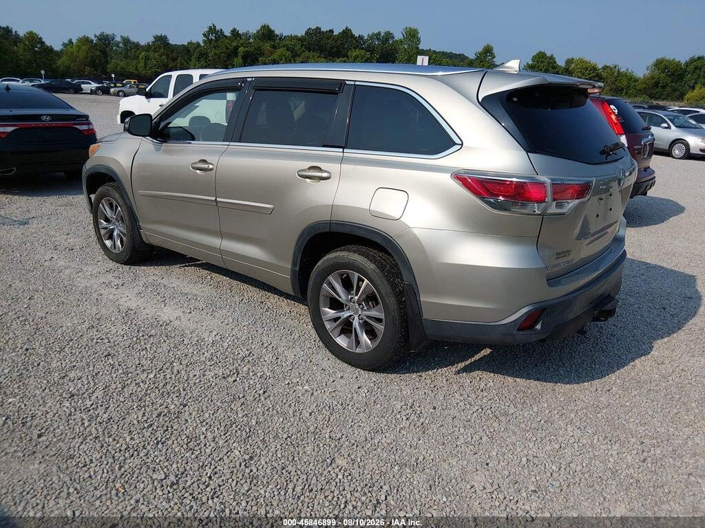5TDKKRFH4ES005419 2014 TOYOTA HIGHLANDER photo no. 3