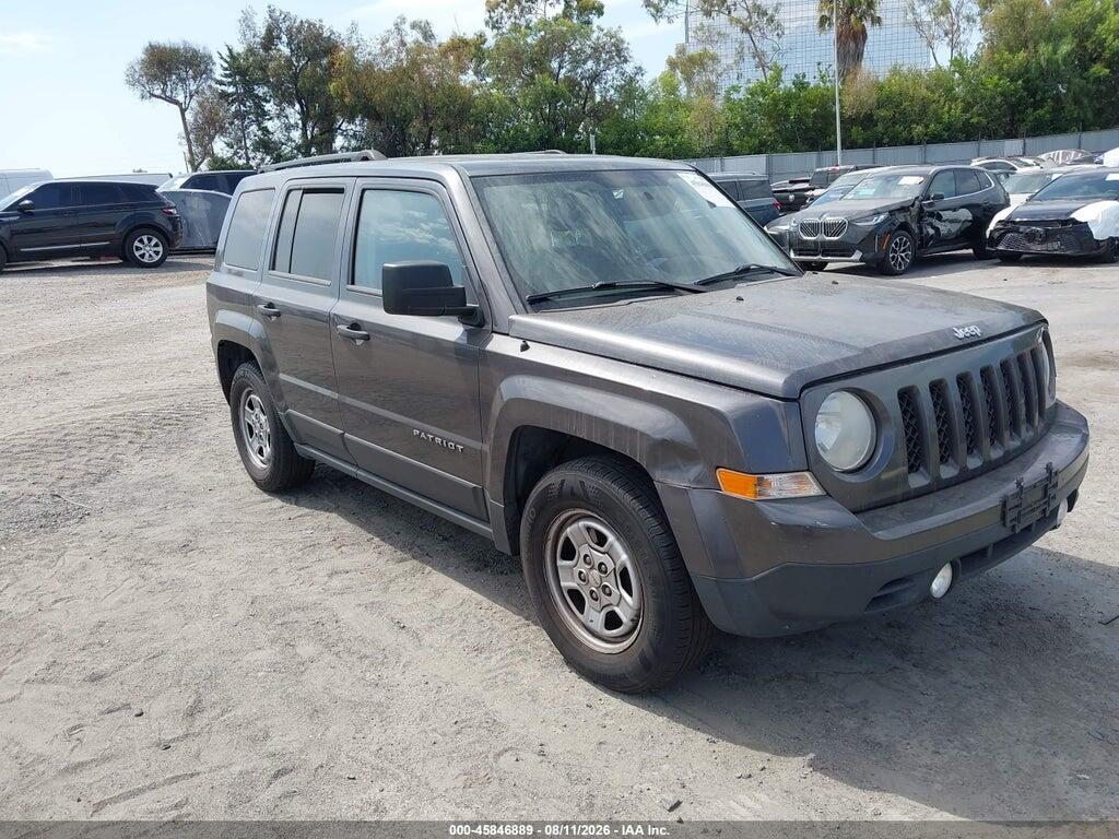 1C4NJPBAXED812665 2014 JEEP PATRIOT photo no. 1