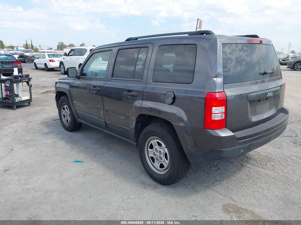 1C4NJPBAXED812665 2014 JEEP PATRIOT photo no. 3