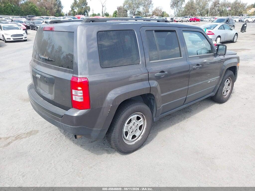 1C4NJPBAXED812665 2014 JEEP PATRIOT photo no. 4