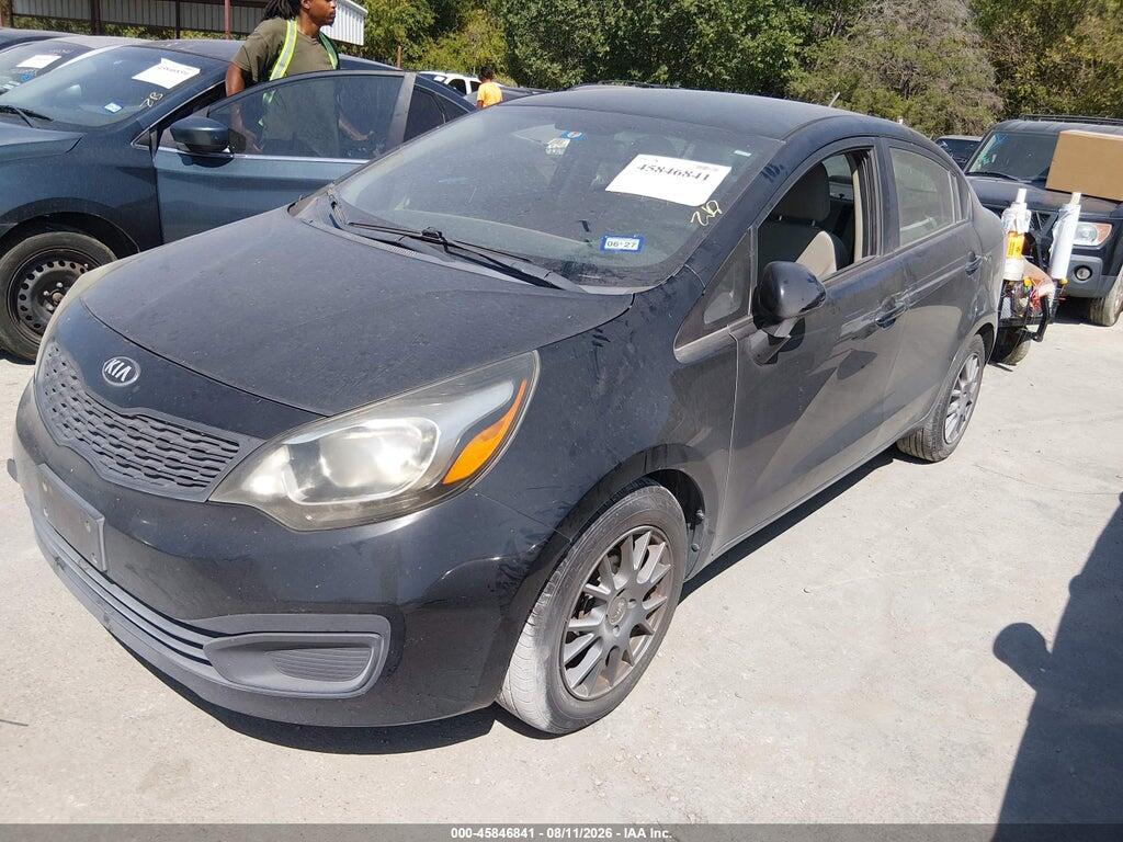 KNADM4A31E6349501 2014 KIA RIO photo no. 2