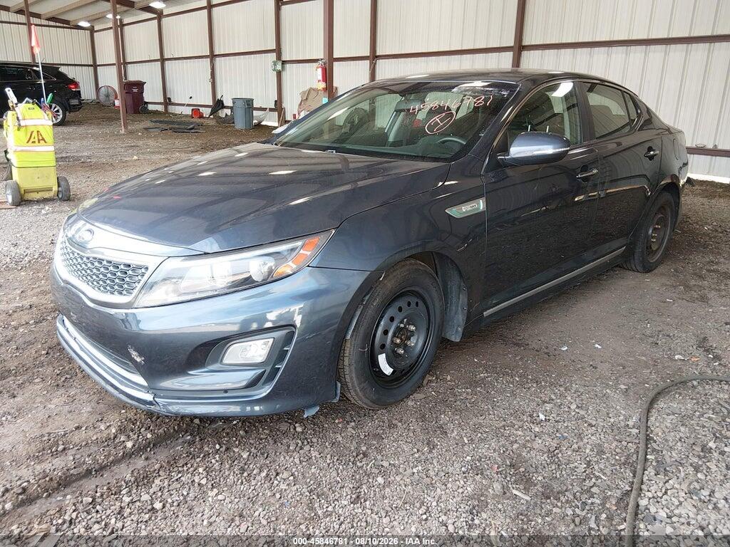 KNAGM4AD8E5064399 2014 KIA OPTIMA HYBRID photo no. 2