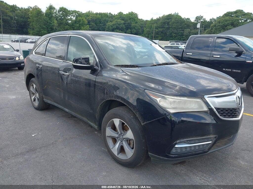 5FRYD3H26EB019920 2014 ACURA MDX photo no. 1