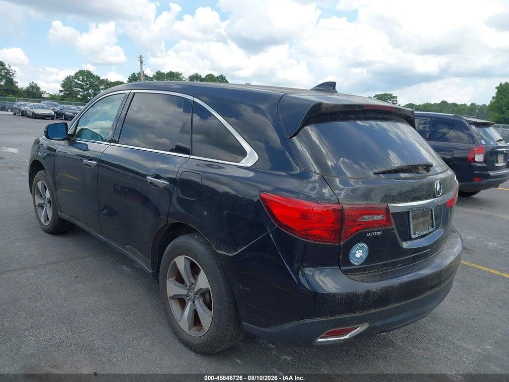 5FRYD3H26EB019920 2014 ACURA MDX photo no. 3