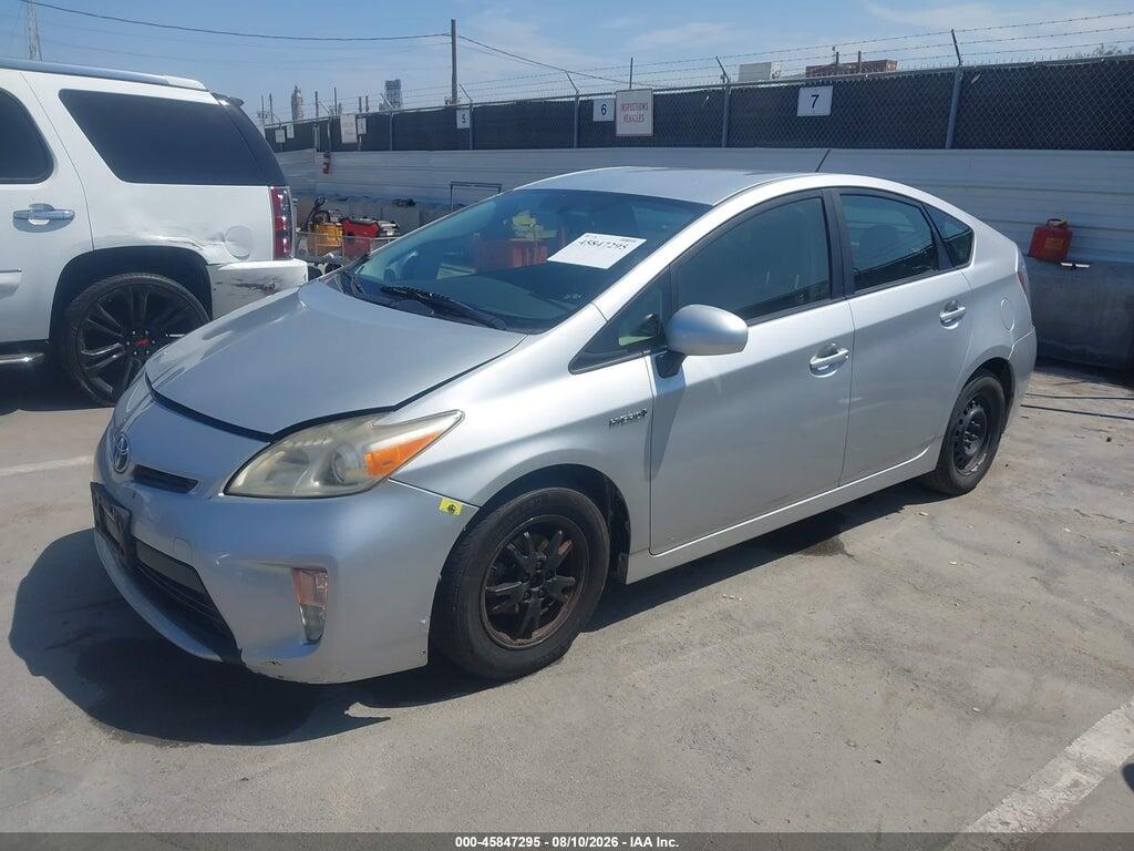 JTDKN3DU0F1926698 2015 TOYOTA PRIUS photo no. 2