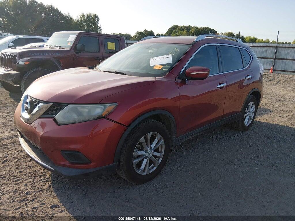 KNMAT2MT9FP562541 2015 NISSAN ROGUE photo no. 2