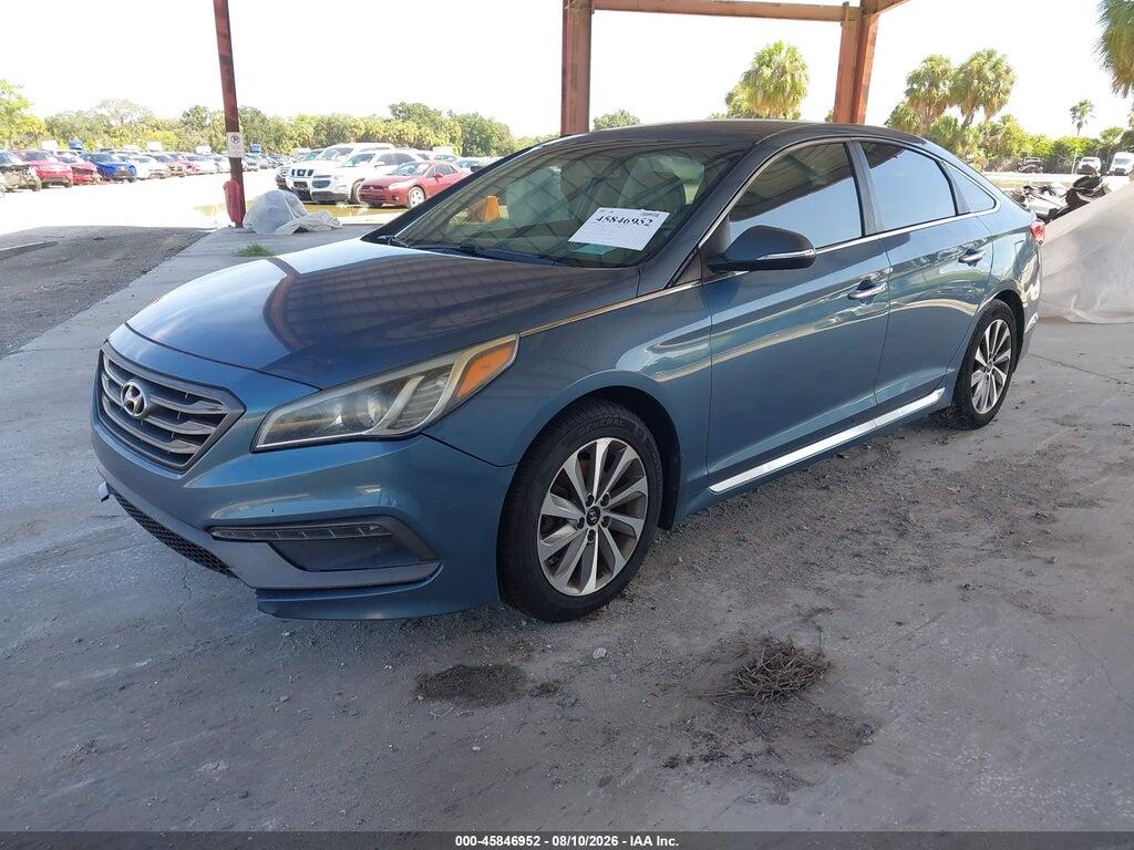 5NPE34AF4FH149160 2015 HYUNDAI SONATA photo no. 2