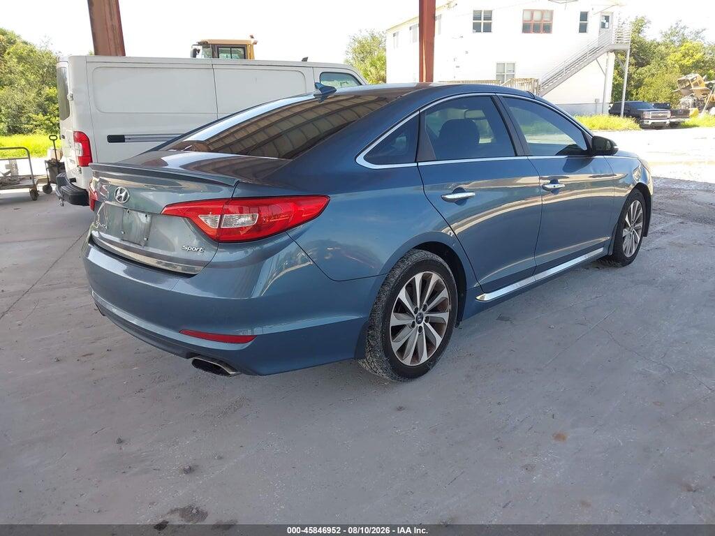 5NPE34AF4FH149160 2015 HYUNDAI SONATA photo no. 4