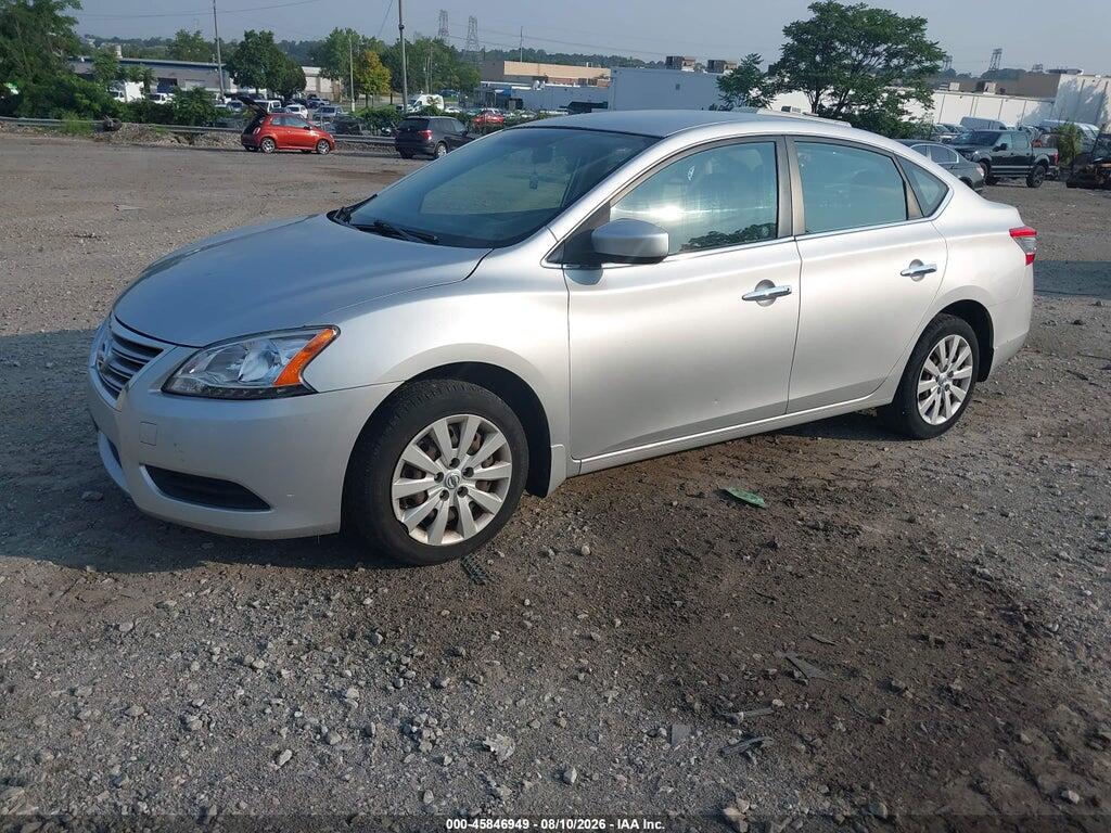 3N1AB7AP2FY355630 2015 NISSAN SENTRA photo no. 2